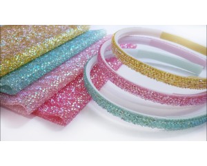 MANTA STRASS 2 FILEIRAS C/ 39CMX1CM CADA FILEIRA