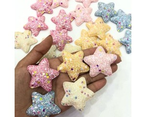 APLIQUE  ESTERELA FLOCADO