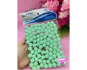 POMPOM 14MM COM 100 UNIDADES