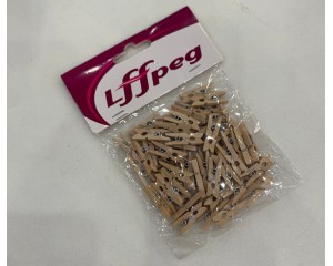 MINI PREGADOR 2,5 CM PACOTE COM 50 UNIDADES