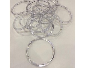 ARGOLA ACRILICA DE 75 MM (PCT C/ 36 UN