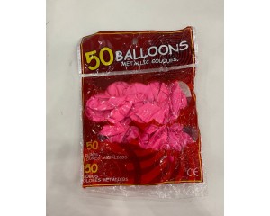 BALOES METALICOS 50 UNIDADES