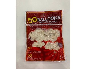 BALOES METALICOS 50 UNIDADES