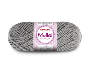 LÃ MOLLET CIRCULO PCT C/ 5 UNIDADES DE 40 G CADA